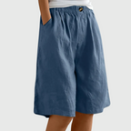 Elin™ | Luftiga Shorts med Elastisk Midja