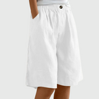 Elin™ | Luftiga Shorts med Elastisk Midja