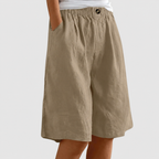 Elin™ | Luftiga Shorts med Elastisk Midja