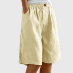 Elin™ | Luftiga Shorts med Elastisk Midja