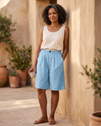 Elin™ | Luftiga Shorts med Elastisk Midja